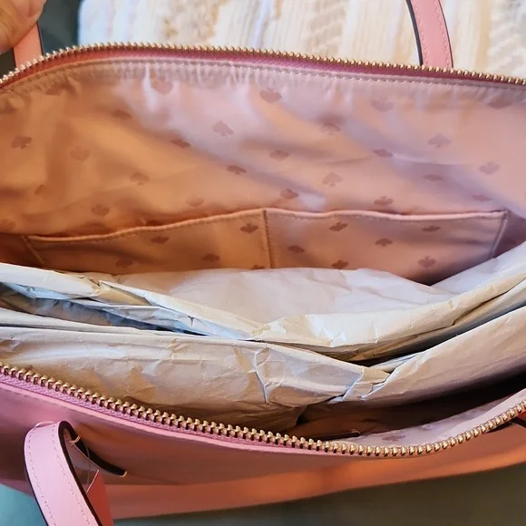 Kate Spade Kitt Pink Tote Bag - Picture 8 of 10